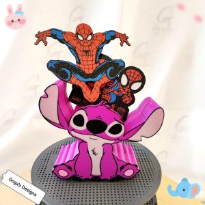 Stitch Pen Holder - Pink